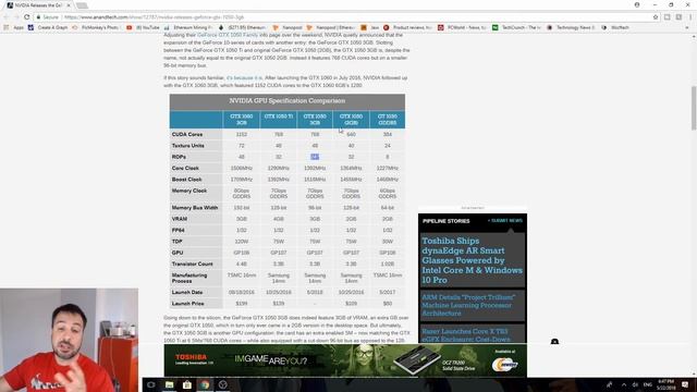 Nvidia prepares for release of NEW GTX 1050 3GB смотреть онлайн