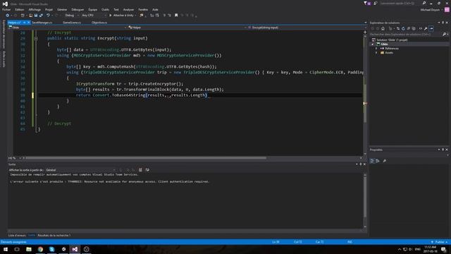Unity Mobile Game - Encryption - 24 - Android & iOS [C#][Tutorial] смотреть онлайн