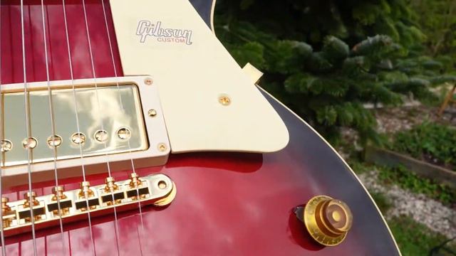 GIBSON USA Custom Shop Les Paul 1958 R8 Reissue LTD Crimson Sunset + Rosewood 2017 1 of 25 смотреть онлайн