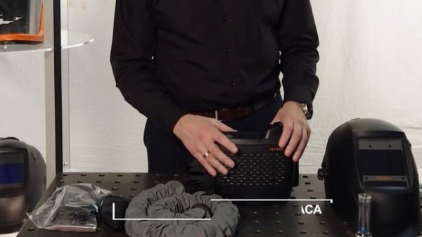 Сварочная маска Tecmen ADF 815S. Автоматический светофильтр, система принудительной подачи воздуха