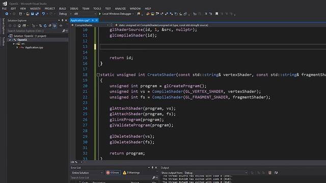 Writing a Shader in OpenGL смотреть онлайн