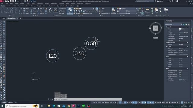 Autocad Dynamic Block - Spot elevation (Plan) смотреть онлайн