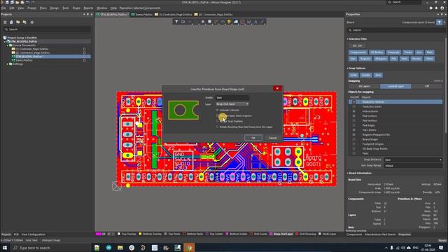 Altium Designer Tips #20: Create Keepout Layer And Board Outline In Altium