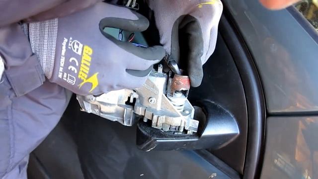 vw golf/jetta mk5, passat 6 tükör szétszerelés, mirror removal смотреть онлайн