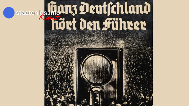 Gleichschaltung Der Medien Im Nationalsozialistischen Deutschland 2022