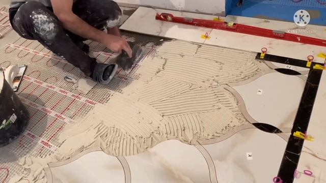 Удивительный укладка Керамической напольной плитки!￼ смотреть онлайн