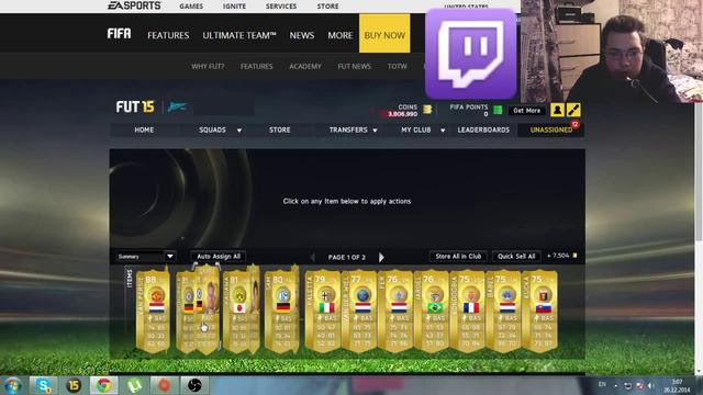 Boxing Day. Лучшие паки (26.12.2014) | FIFA 15 смотреть онлайн
