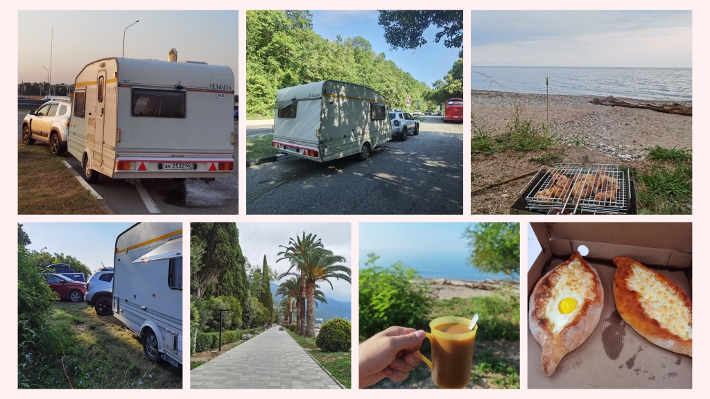 На Дастере с караваном в Абхазию. Часть1: Дорога к морю. М4-Дон, серпантин, таможня. Отпуск 2021. смотреть онлайн