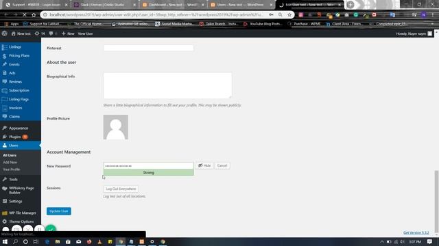 WordPress user email password change.! смотреть онлайн