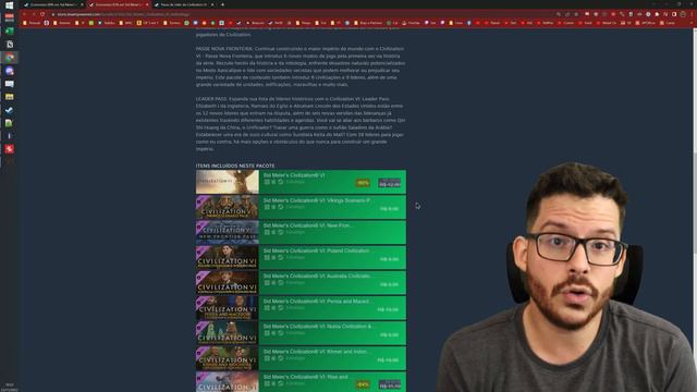 NOVO CONTEÚDO de Civilization 6 na área... e é grátis! | Civilization VI Leader Pass + Júlio Cesar смотреть онлайн