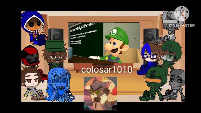 halo reaccionan al profesor luigui garrys mod смотреть онлайн