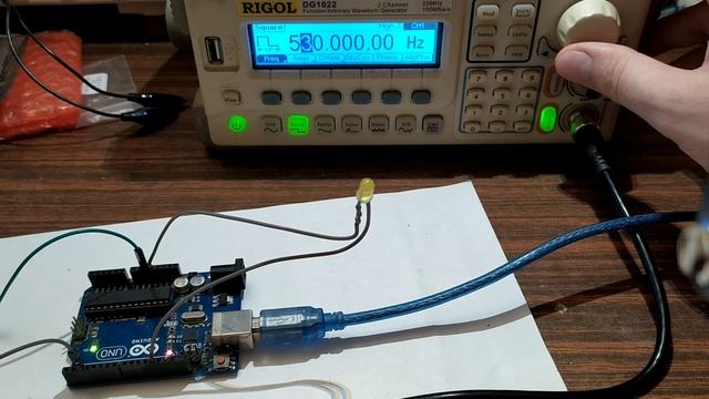 Ардуино отслеживает частоту смотреть онлайн