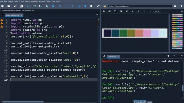77. Seaborn Color Palettes in Python with Code || Building Color Palettes || Generic Seaborn Plots смотреть онлайн