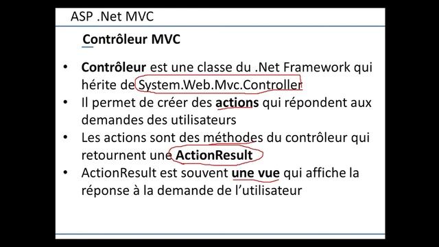ASP .Net MVC 5 : Cours & Demo (Visual Studio 2022) смотреть онлайн