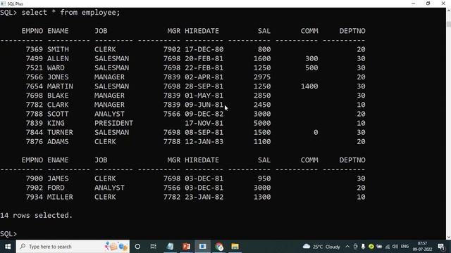 Advanced Functions in ORACLE - ORACLE 19C SQL & PL/SQL Full Course in Telugu-Lesson-23 смотреть онлайн