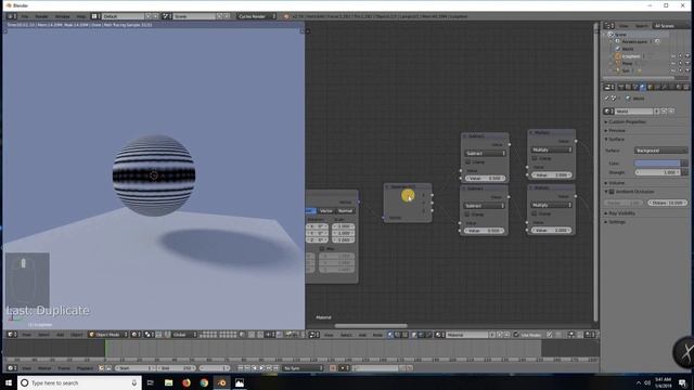 Blender Cycles Tutorial: 2D Rectangular to Polar coordinate Node смотреть онлайн