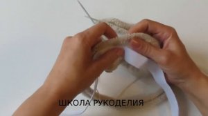 ПОЯС ЦЕЛЬНОВЯЗАНЫЙ С РЕЗИНКОЙ СПИЦАМИ ДЛЯ ЮБОК ШТАНОВ. стильная юбка. вязание спицами. юбка спицами