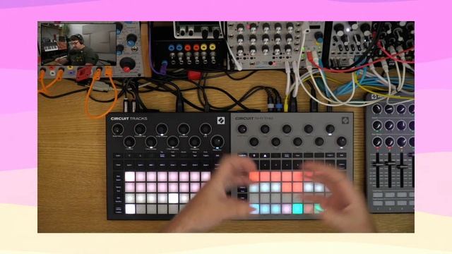 Circuit Tracks and Circuit Rhythm - The Power Combo with -CALC- // Novation Live смотреть онлайн
