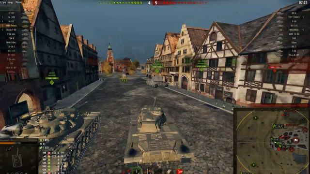 STREAM под высоким КПД! Подымаем статку со дна! Е50!М46 Patton!АМХ 30!