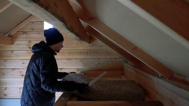 Project log cabin | Building the loft смотреть онлайн