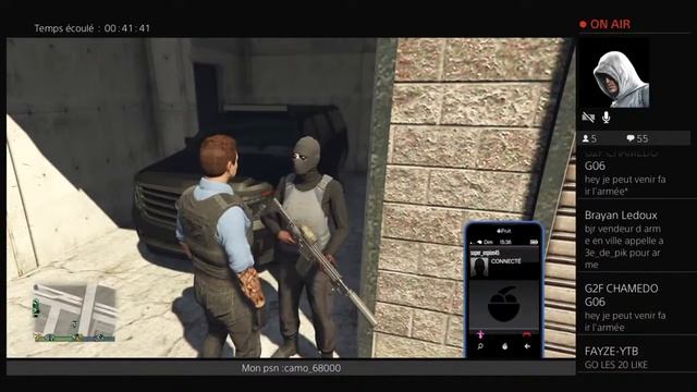 LIVE GTA5 PS4/PS5 SESSION (SANS DISCORD)+ 14 ANS REQUIS смотреть онлайн