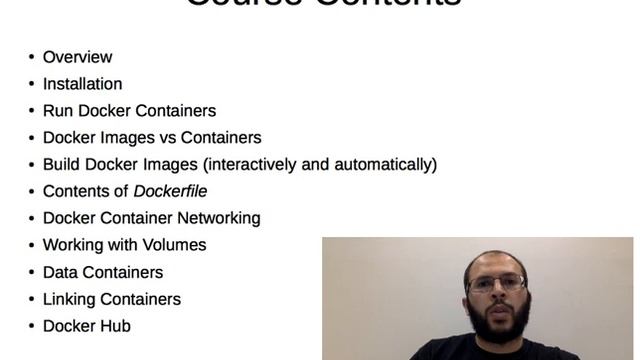 Docker Training 1/29: Introduction and Course Contents смотреть онлайн