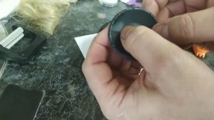 как отклеить колпак, ремонт динамика