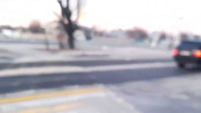 19 февраля 2024 г. Гомель. Беларусь. Часть пути на работу.