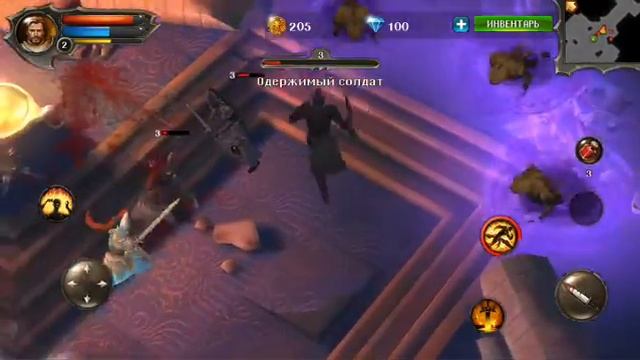 Прохождение Dungeon Hunter4[Android]#1 игра богов смотреть онлайн
