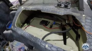 Монтаж электрики и дистанционного оборудования в лодку|Так ли всё просто?