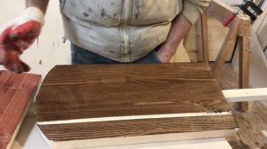 ПОКРАСКА ЛЕСТНИЦЫ  . Подготовка  древесины под покраску.