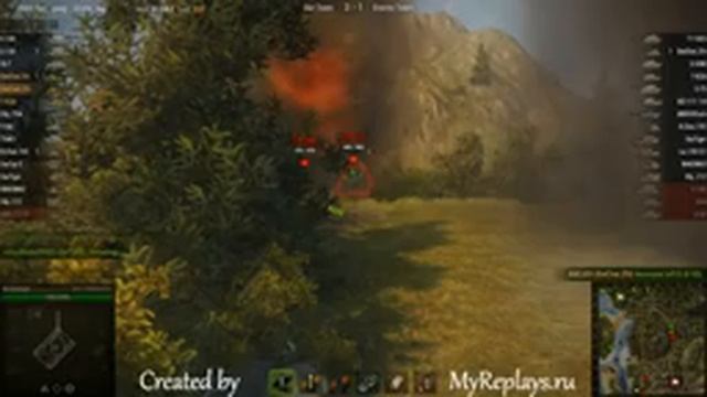 WOT: Hills - Bat Chatillon 25 t - 5 frags смотреть онлайн