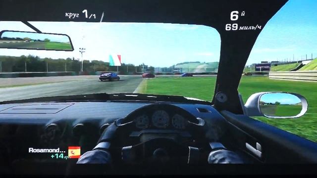 Real Racing 3 на телевизоре с приставки DNS Zeus смотреть онлайн
