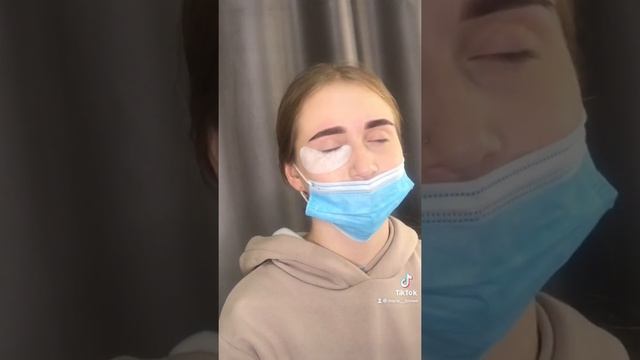 Окрашивание ресниц краской. Урок первый. смотреть онлайн