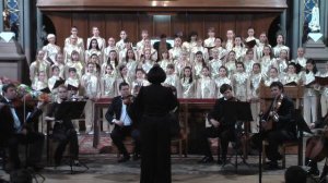 Pergolesi-Stabat Mater( №1) Киевский детский хор РАДОСТЬ,дирижер Лариса Санцевич