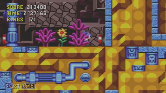 Sonic CD - Part 3 - Tidal Tempest - all Time Stones, Robot Generators and Holograms. смотреть онлайн