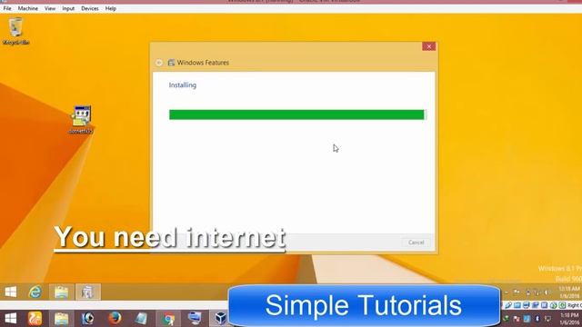 How To Install .Net Framework 3.5 On Windows 8/8.1 Offline And Fix Error Code 0x800f0906 смотреть онлайн