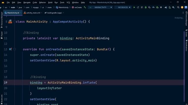 ViewBinding in Kotlin смотреть онлайн