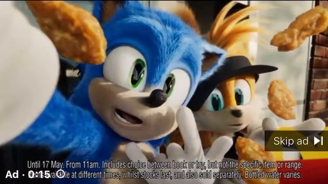 Sonic the Hedgehog 2 (2022) - McDonald’s UK Happy Meal Advert смотреть онлайн