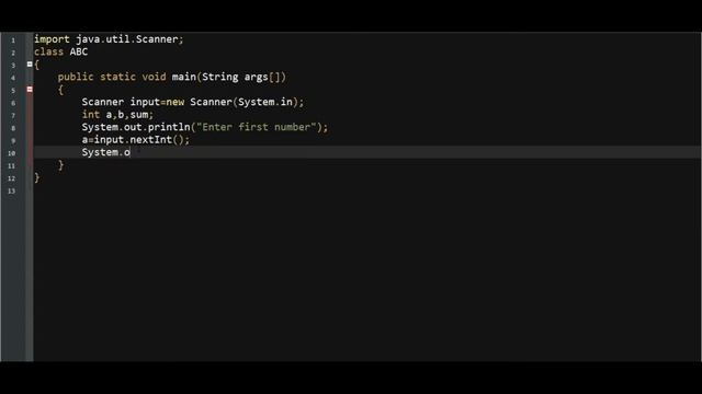 How to get input from user in Java using Notepad++ смотреть онлайн