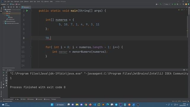 Curso de Java - Algoritmo de Ordenação - Selection Sort смотреть онлайн