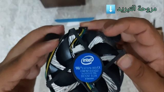 فتح صندوق Intel Pentium Gold G6405