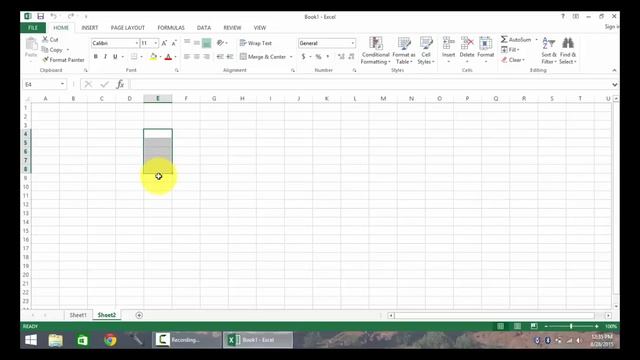 Select Multiple Cells Not Beside Each Other in Excel 2013 смотреть онлайн