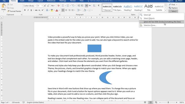 Microsoft Word 2016 Home (Select) смотреть онлайн