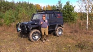 Новый Уаз Хантер.Тест-драйв.Первая грязь.