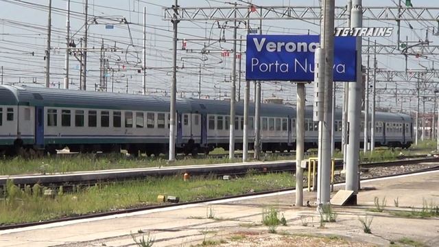 Verona Porta Nuova, arrivi e partenze estate 2018 смотреть онлайн