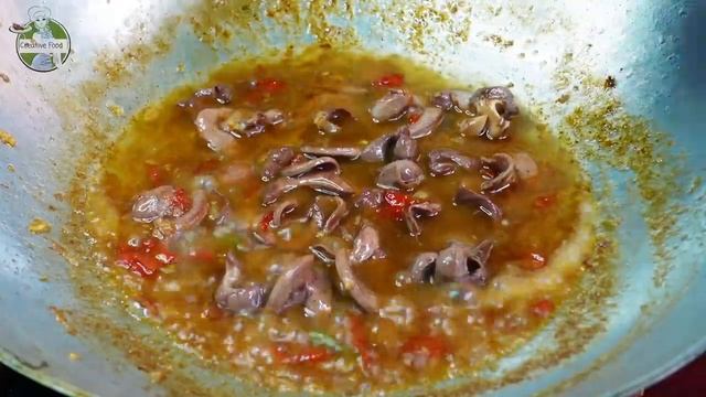Pig heart with pepper elder recipe | Rural Family Food смотреть онлайн