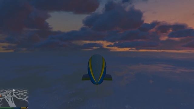 GTA5/ГТА5 Самый высокий прыжок с дирижабля/жесть/ смотреть онлайн