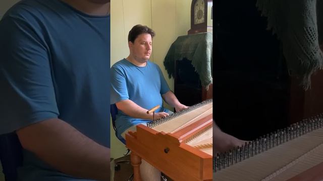 Jean-Henri d'Anglebert - Gaillarde from harpsichord suite in G minor [Albano Berberi, keyed lyre] смотреть онлайн