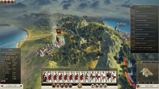 Total War: Rome II: Rome Campaign #1 ~ The Eagle Rises! смотреть онлайн